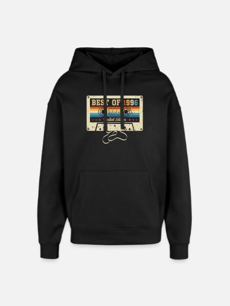 Best Of 1996 30th Birthday - Oversized Unisex Hoodie von Stanley/Stella - Schwarz
