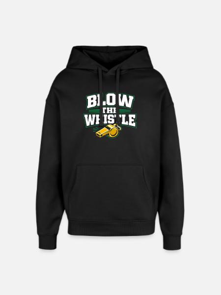 Fußballtraining Jugend-sport-trainer - Oversized Unisex Hoodie von Stanley/Stella - Schwarz