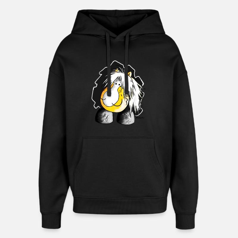 Haflinger - Hafi - Pferd - Oversized Unisex Hoodie von Stanley/Stella - Schwarz