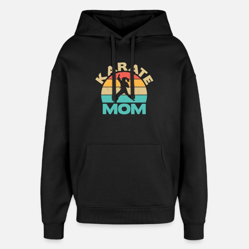 Karate Training Geschenke Karatetraining - Oversized Unisex Hoodie von Stanley/Stella - Schwarz