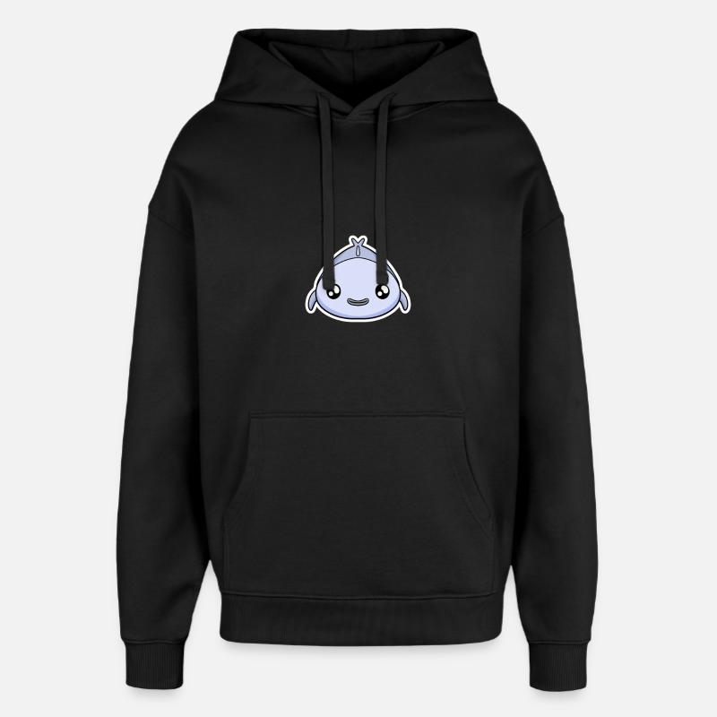 Fisch - Oversized Unisex Hoodie von Stanley/Stella - Schwarz