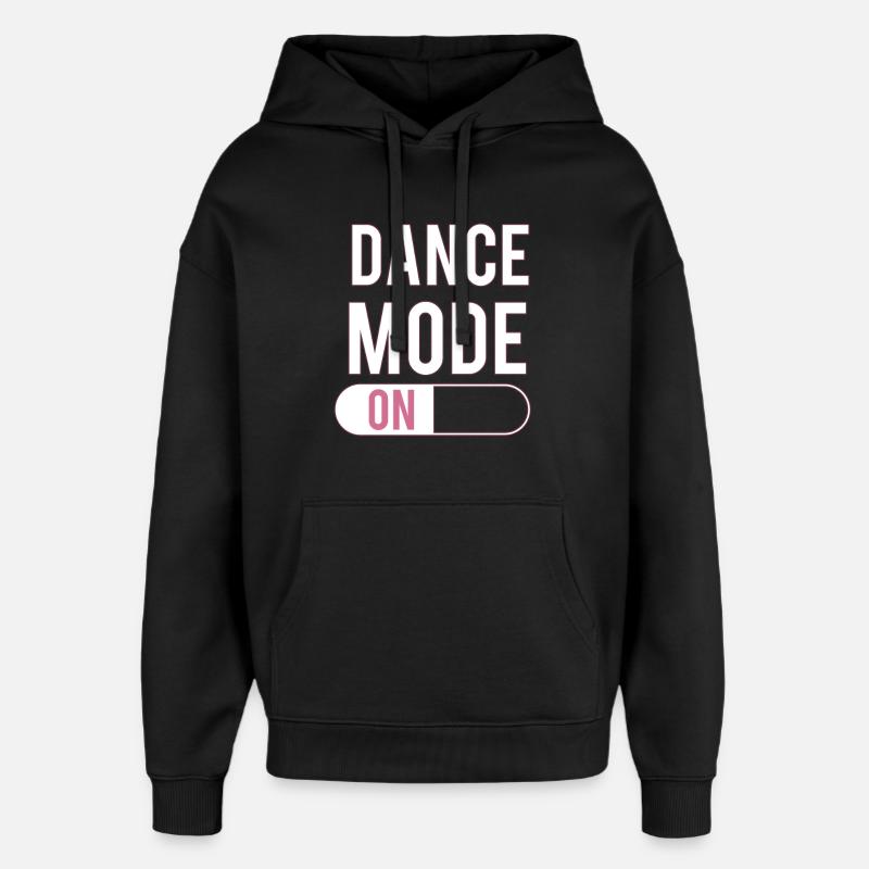 danse - Sweat à capuche unisexe Stanley/Stella Oversized - noir
