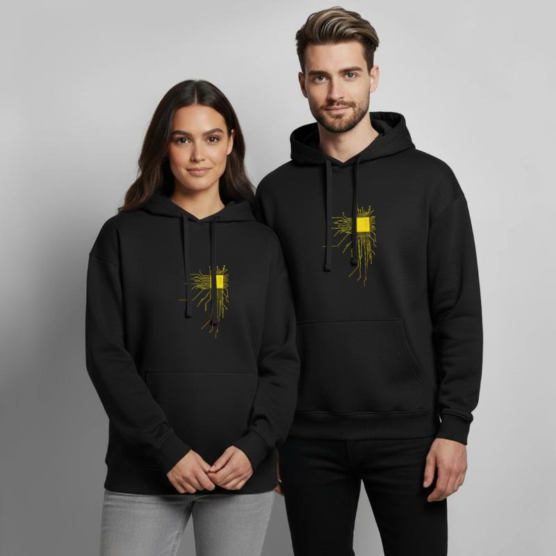 platine Core cpu Computer Nerd Programmer admin Oversized Unisex Hoodie by Stanley/Stella