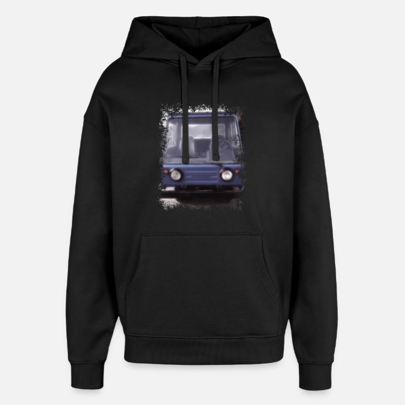Multivoiture M25 - Sweat à capuche unisexe Stanley/Stella Oversized - noir