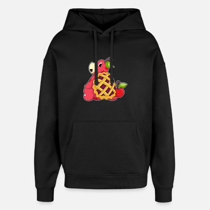 Tortue à carapace - Sweat à capuche unisexe Stanley/Stella Oversized - noir