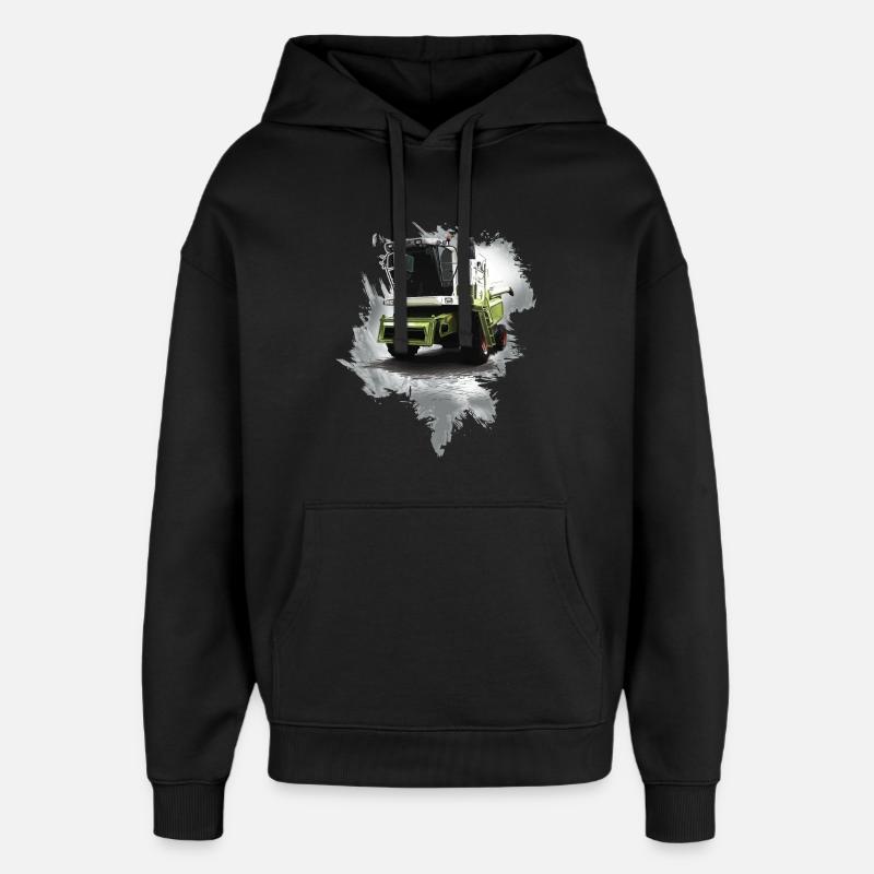 Combiner - Sweat à capuche unisexe Stanley/Stella Oversized - noir