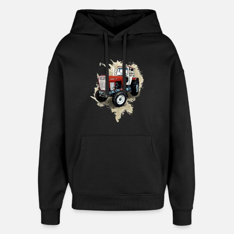 Fortschritt Tracteur ZT 300 - Sweat à capuche unisexe Stanley/Stella Oversized - noir