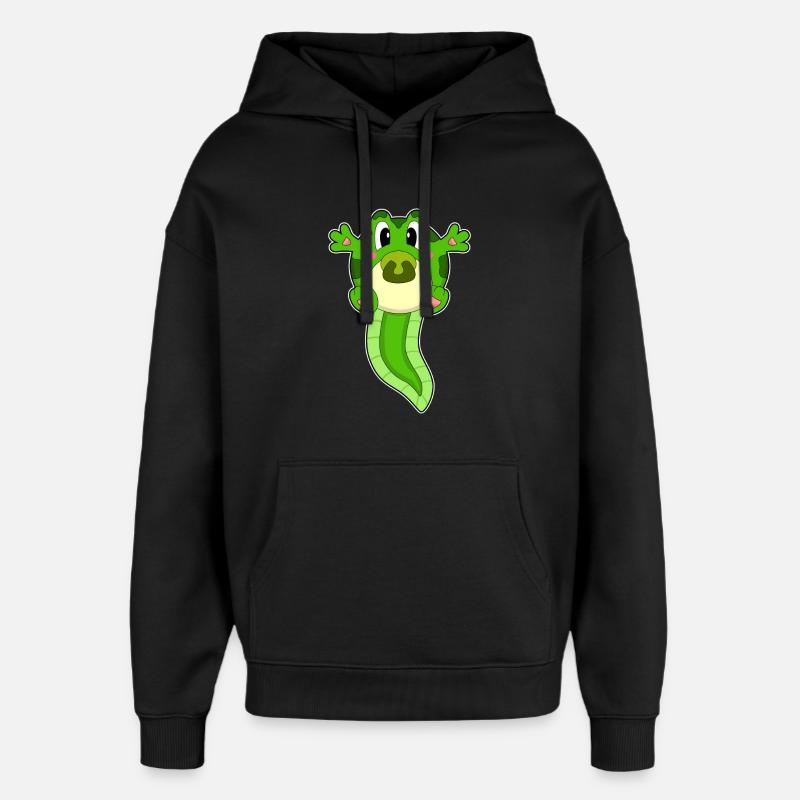 Frosch Baby Schnuller - Oversized Unisex Hoodie von Stanley/Stella - Schwarz