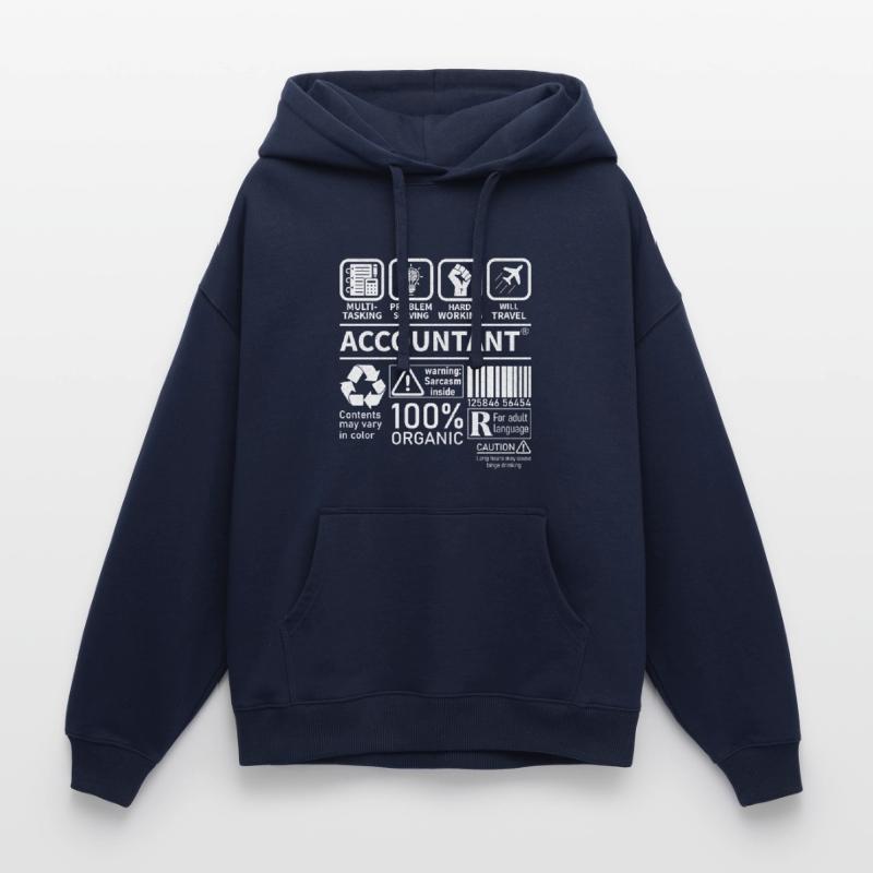 Comptable Multi Tasking Résolution de problèmes Sweat à capuche unisexe Stanley/Stella Oversized