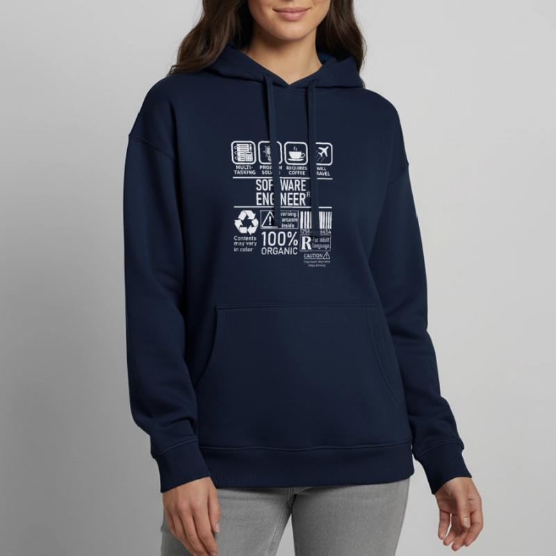 Software Engineer multi tasking problem solving Oversized Unisex Hoodie by Stanley/Stella
