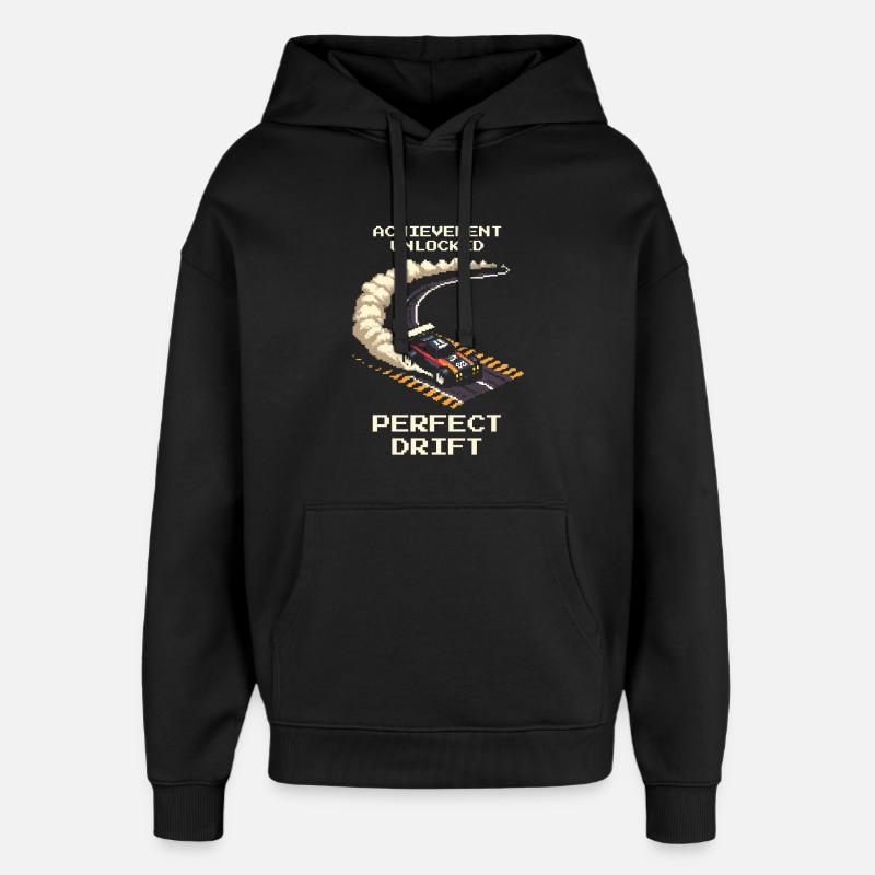 Erfolg: Perfekter Drift | RC Drift - Oversized Unisex Hoodie von Stanley/Stella - Schwarz