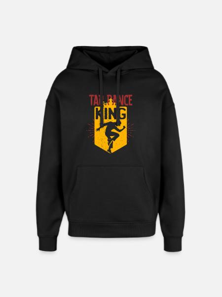 Stepptanz Stepptänzer Stepptänzerin Stepper - Oversized Unisex Hoodie von Stanley/Stella - Schwarz