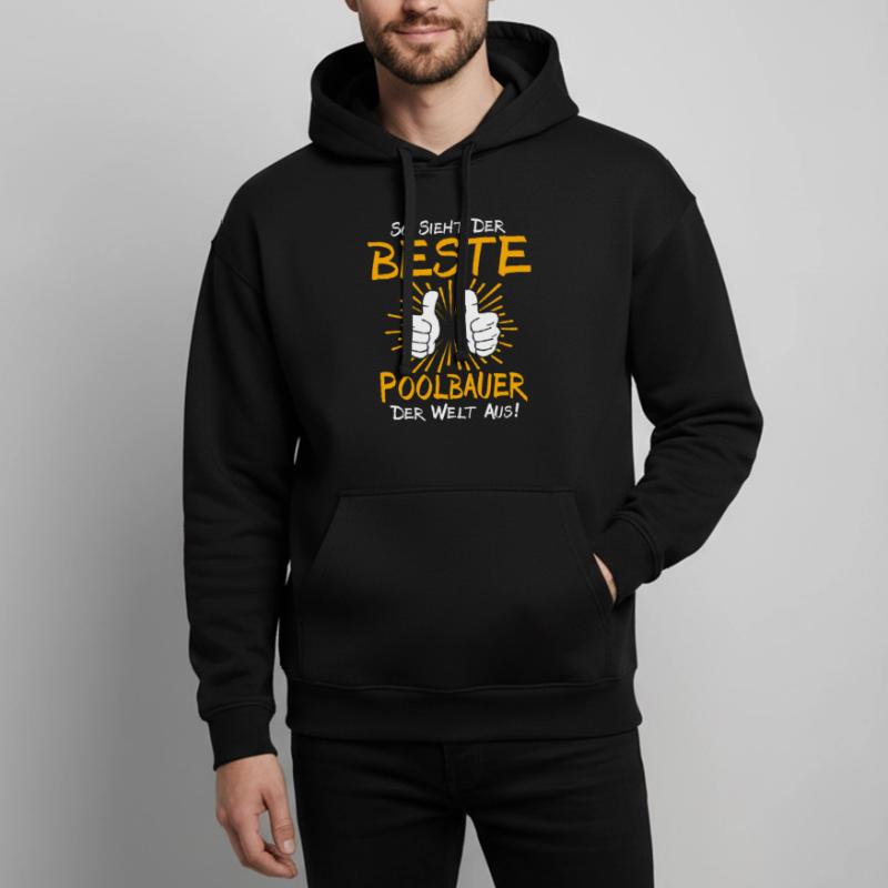 Pool Builder Gift Idea Oversized Unisex Hoodie by Stanley/Stella