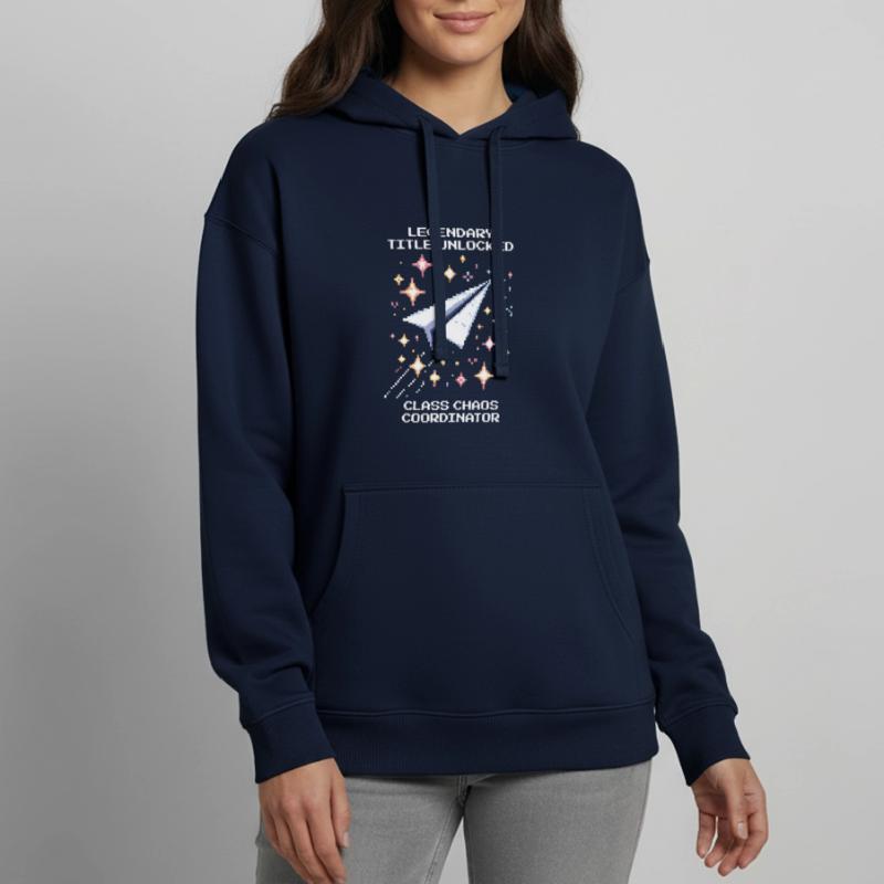 Legendärer Titel freigeschaltet | Klassenchaos Oversized Unisex Hoodie von Stanley/Stella
