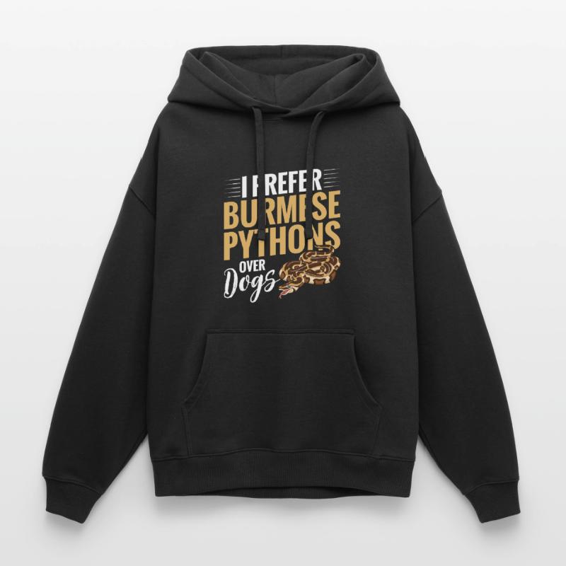 Python birman Stuff Reptile Foos Propriétaire de serpent Sweat à capuche unisexe Stanley/Stella Oversized