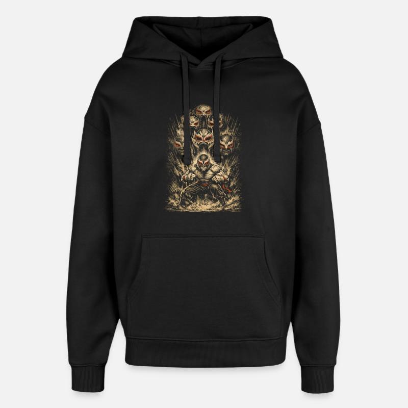 Lucha Libre Luchador - Sweat à capuche unisexe Stanley/Stella Oversized - noir