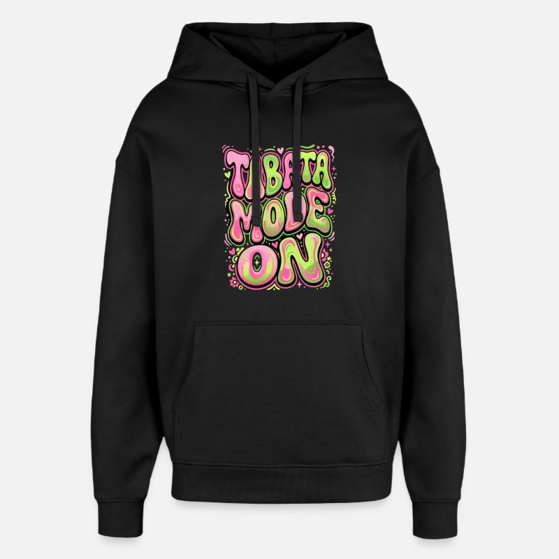 Tabata Mode On - Oversized Unisex Hoodie von Stanley/Stella - Schwarz