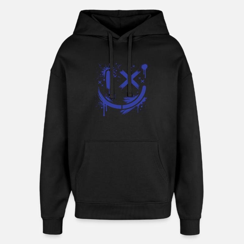 Art de rue graffiti - Sweat à capuche unisexe Stanley/Stella Oversized - noir