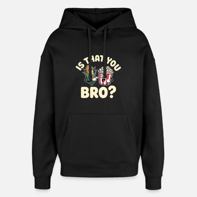 C’est toi, mec ? - Sweat à capuche unisexe Stanley/Stella Oversized - noir