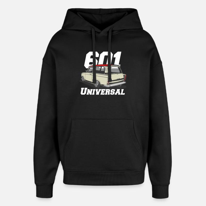 universal 601 low Trabi - Oversized Unisex Hoodie von Stanley/Stella - Schwarz