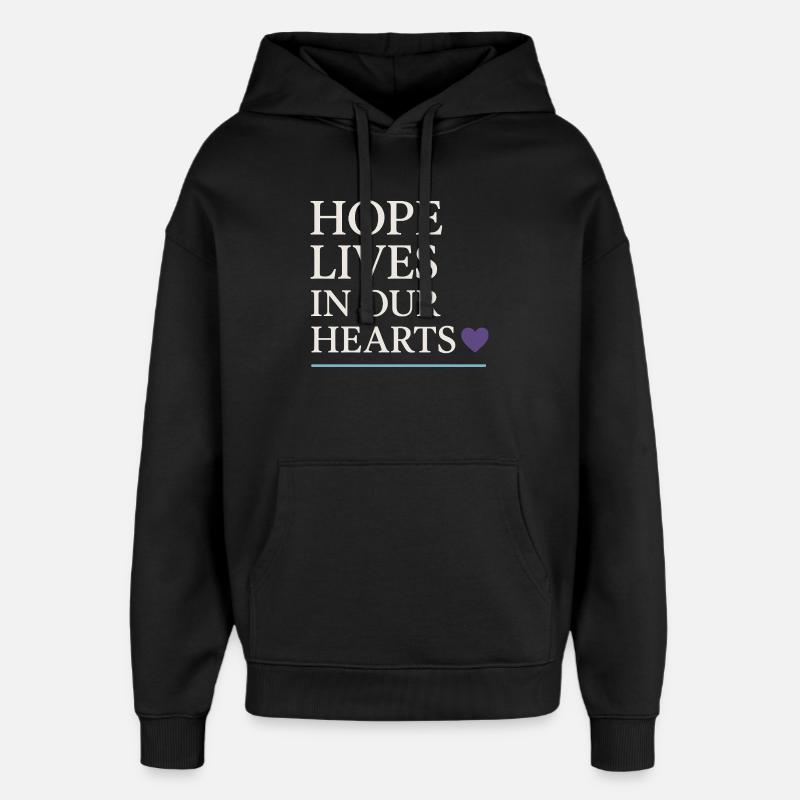 Suicide Loss Remembrance Walk Suicide - Oversized Unisex Hoodie von Stanley/Stella - Schwarz