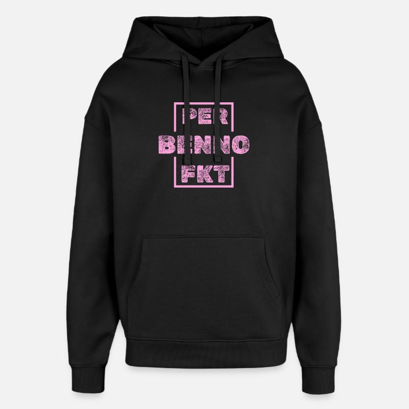 Benno as a unique - Oversized Unisex Hoodie by Stanley/Stella - black
