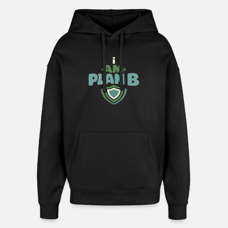 Planificateur d’urgence pour la Provision Familiale - Sweat à capuche unisexe Stanley/Stella Oversized - noir