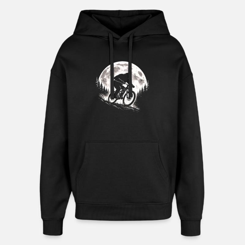 Bigfoot Vélo de VTT - Sweat à capuche unisexe Stanley/Stella Oversized - noir