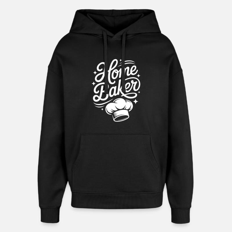 Home Baker – Küchenchef Design - Oversized Unisex Hoodie von Stanley/Stella - Schwarz