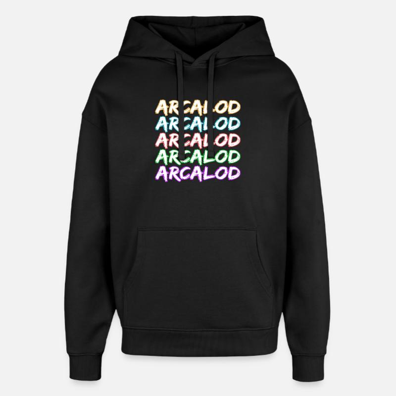 Cadeau pour Arcalod - Sweat à capuche unisexe Stanley/Stella Oversized - noir