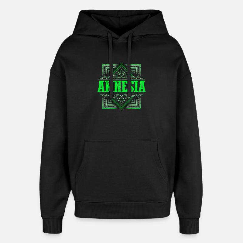 Amnesia Weed THC Kush CBD - Oversized Unisex Hoodie von Stanley/Stella - Schwarz