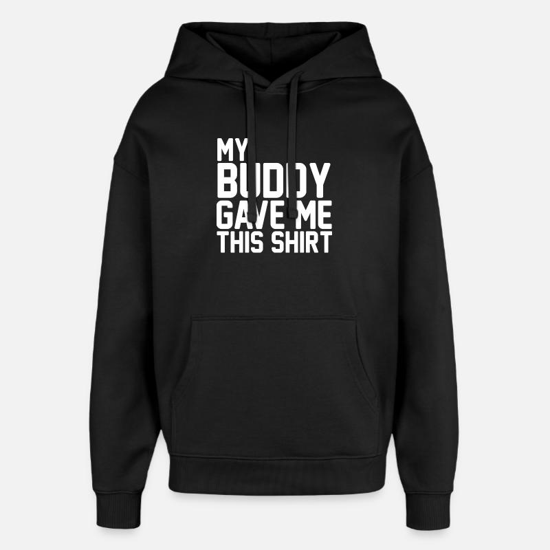 Professional Painter Retro Sunset Silhouette - Oversized Unisex Hoodie von Stanley/Stella - Schwarz