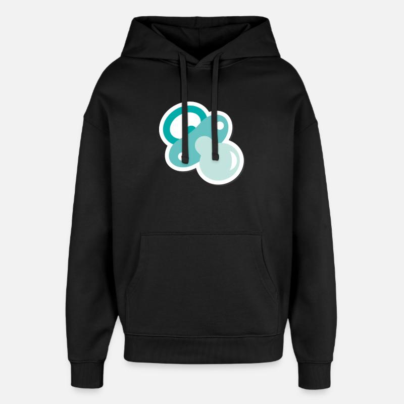 Sucette - Sweat à capuche unisexe Stanley/Stella Oversized - noir