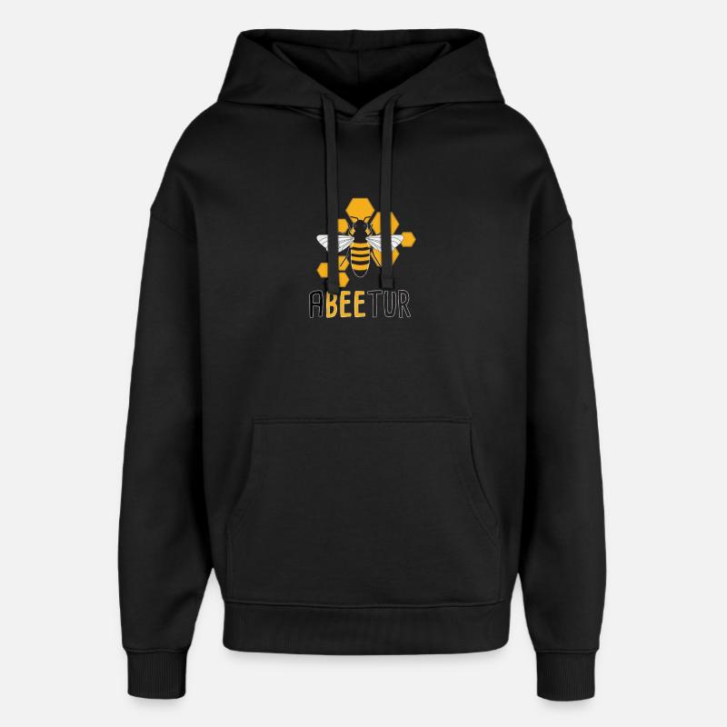 High School - Oversized Unisex Hoodie by Stanley/Stella - black