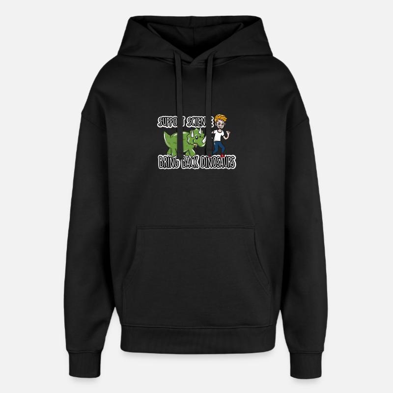 Wissenschaft - Oversized Unisex Hoodie von Stanley/Stella - Schwarz