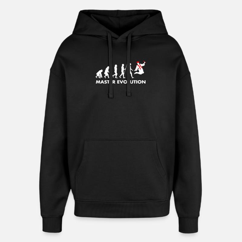 Diplôme de master développement évolution - Sweat à capuche unisexe Stanley/Stella Oversized - noir