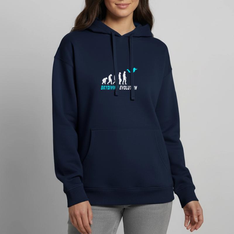 Conception d'évolution de parachute / idée cadeau Sweat à capuche unisexe Stanley/Stella Oversized