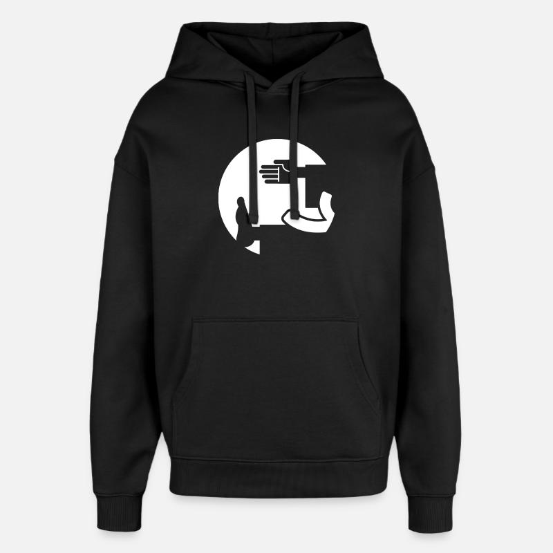 Taekwondo Tae-Kwon-Do Taekwon-Do - Sweat à capuche unisexe Stanley/Stella Oversized - noir