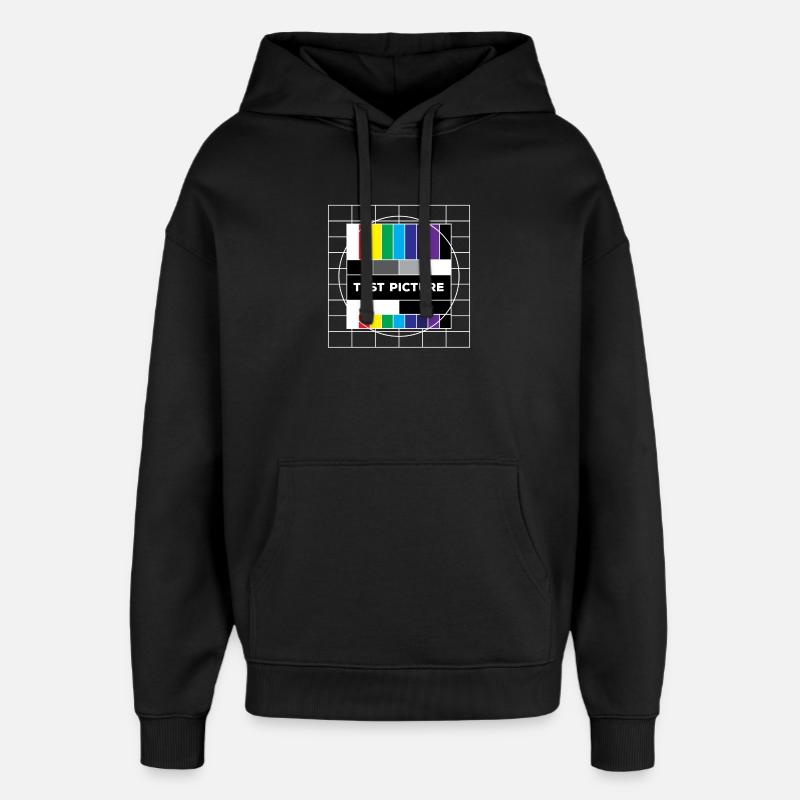 Analog Retro Old School - Oversized Unisex Hoodie von Stanley/Stella - Schwarz
