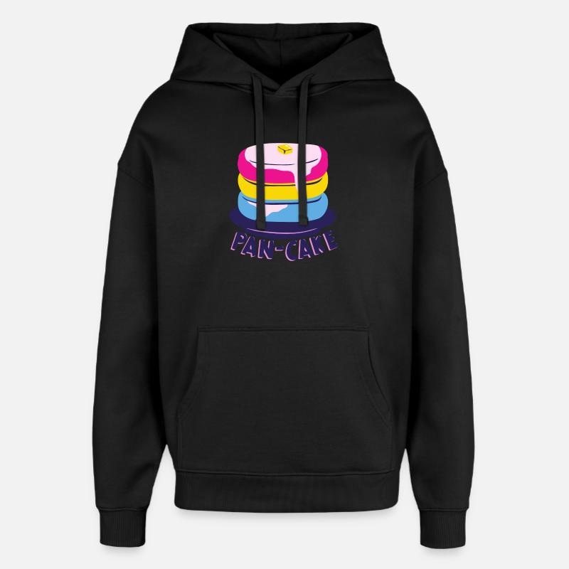 Pansexuel - Sweat à capuche unisexe Stanley/Stella Oversized - noir