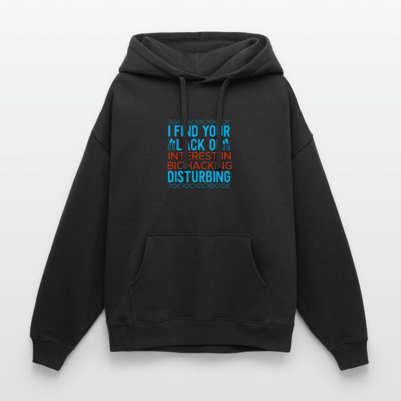 Conception de biohacking Sweat à capuche unisexe Stanley/Stella Oversized