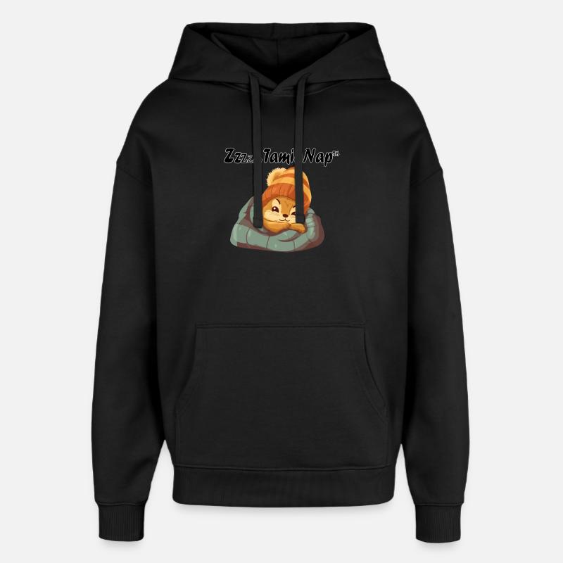 Tamia Nickerchen - Oversized Unisex Hoodie von Stanley/Stella - Schwarz