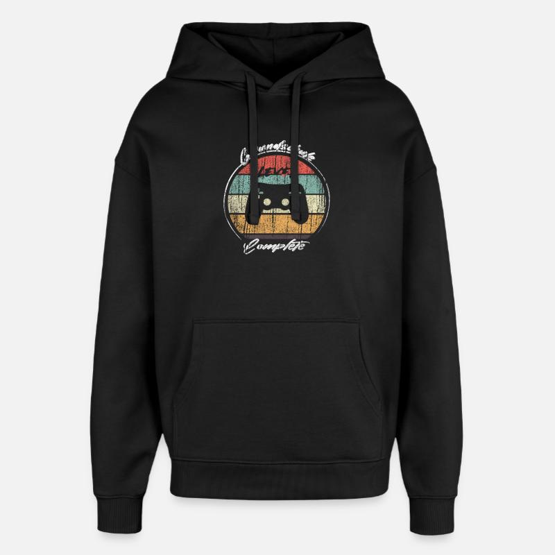 Elementary Level Complete Gamer - Oversized Unisex Hoodie by Stanley/Stella - black