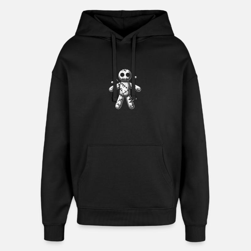 Voodoo Puppe - Oversized Unisex Hoodie von Stanley/Stella - Schwarz