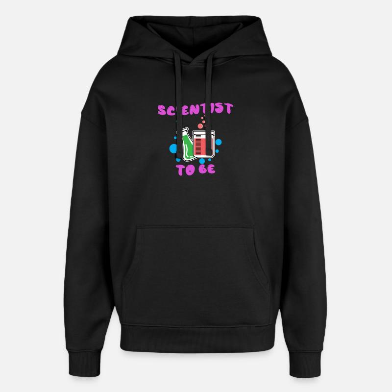 Job Beruf Wissenschafter Statement Vorgesetzter - Oversized Unisex Hoodie von Stanley/Stella - Schwarz