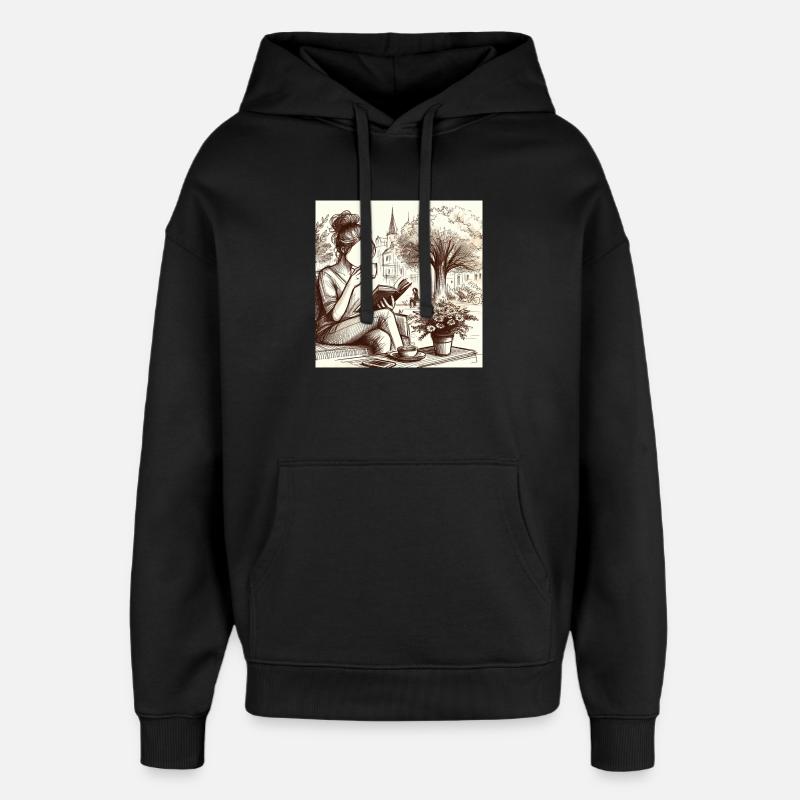 Dorfgemütlichkeit - Oversized Unisex Hoodie von Stanley/Stella - Schwarz