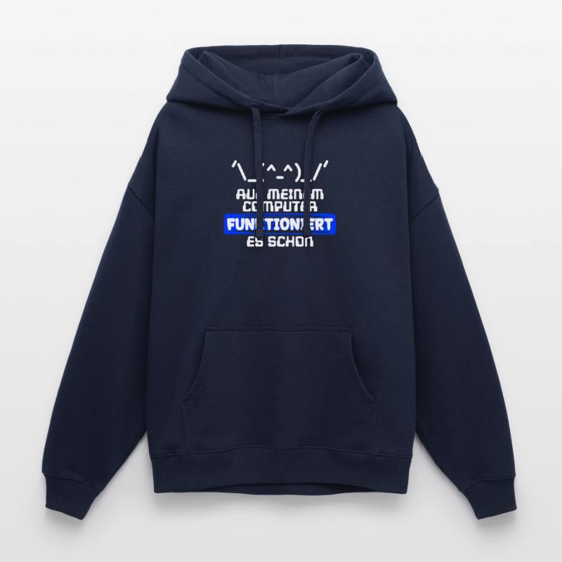 Computer Developer Software Developer Statement Oversized Unisex Hoodie by Stanley/Stella