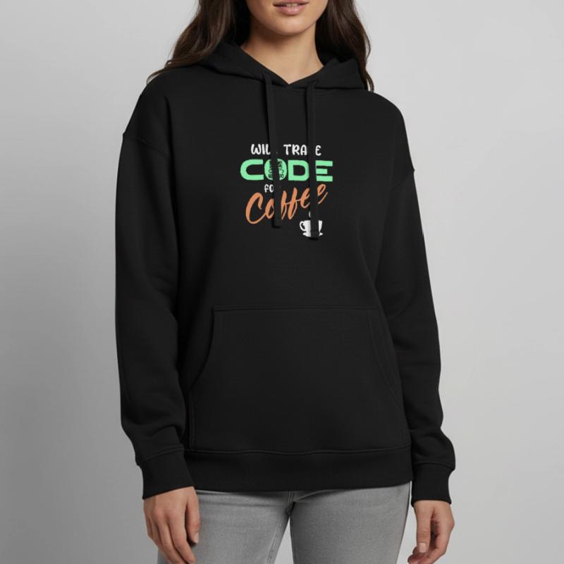 Programmierer Developer Code Statement Computer Oversized Unisex Hoodie von Stanley/Stella