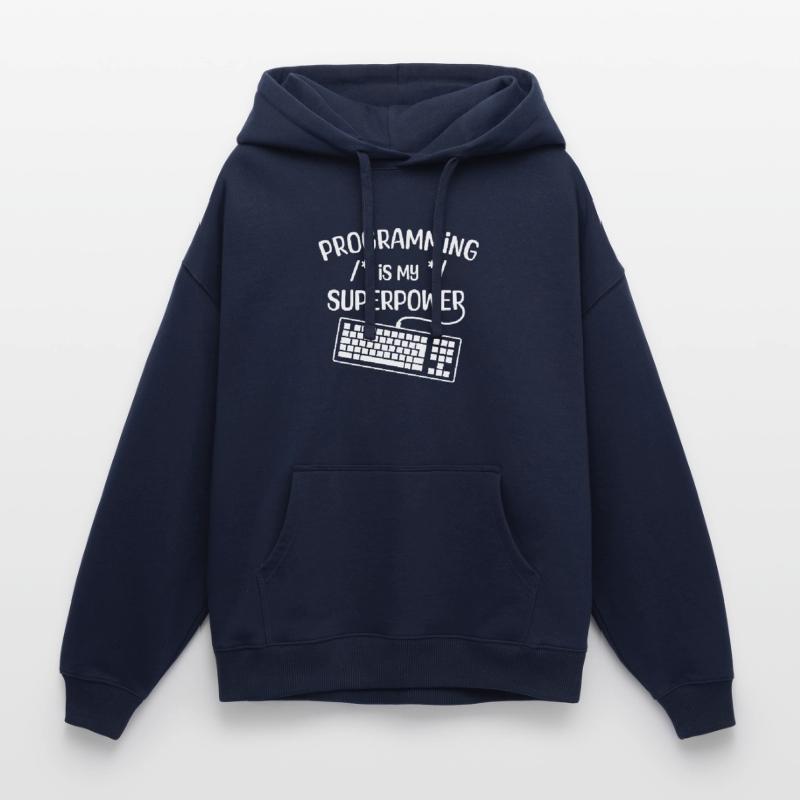 Computerfreak Developer Statement Coden Informatik Oversized Unisex Hoodie von Stanley/Stella
