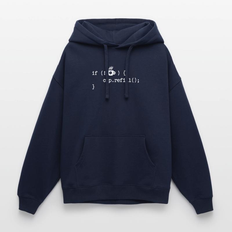 Debug Programmierer Coden Developer Computerfreak Oversized Unisex Hoodie von Stanley/Stella